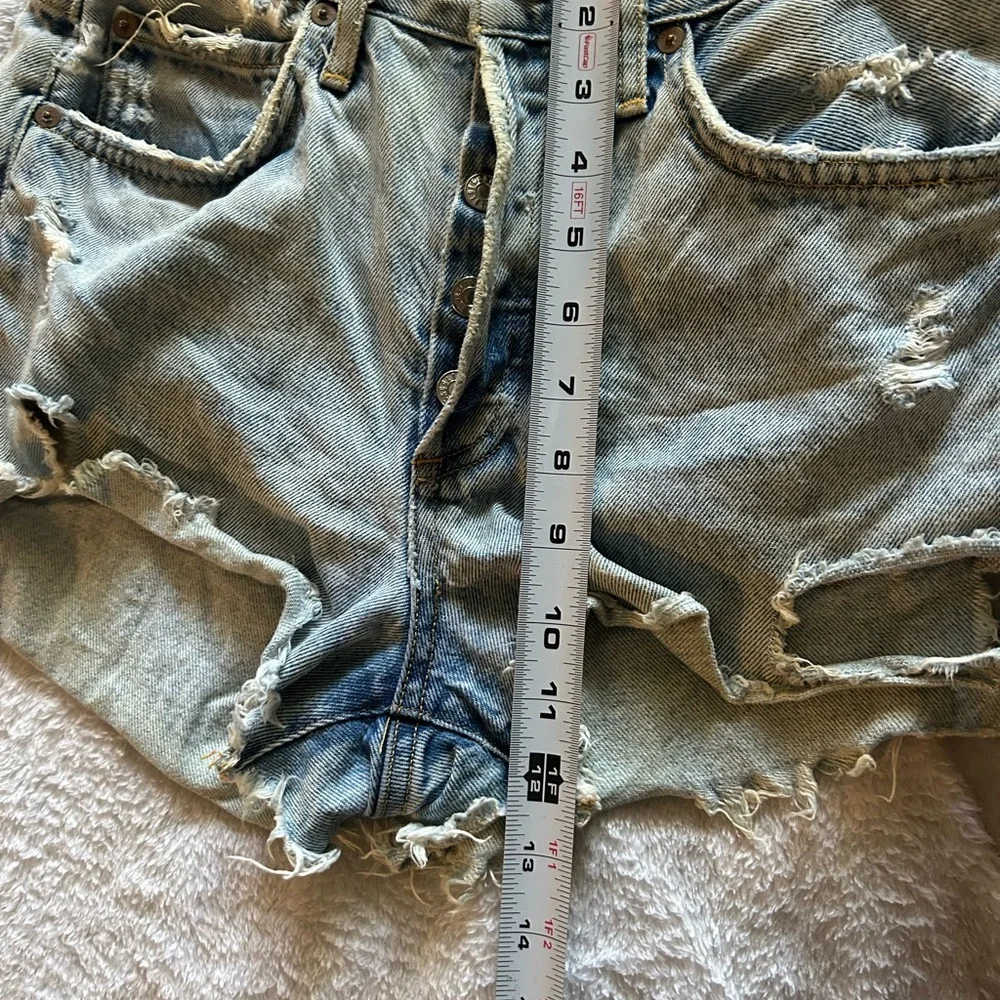 AGOLDE Women's Parker Vintage Cut Off Short in‎ Swapmeet #A026-811 W7242 Size 25